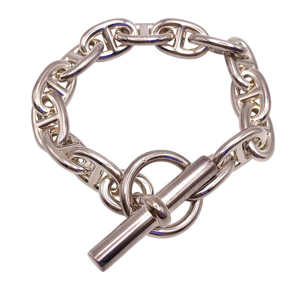 エルメス HERMES シェーヌダンクルブレスMM　14コマ Ag925 アクセサリー