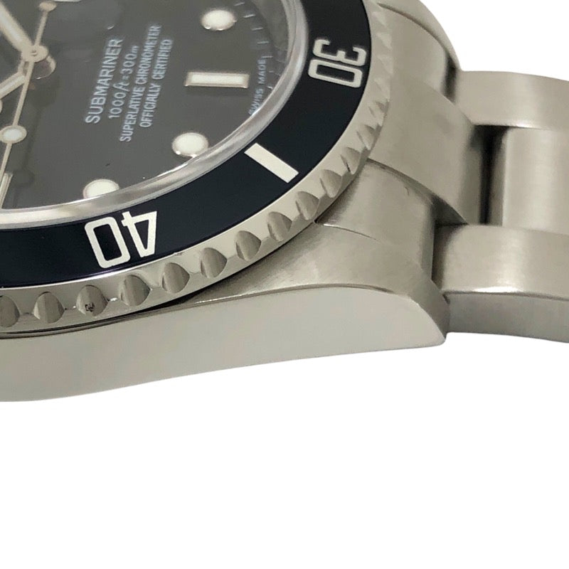 ロレックス ROLEX サブマリーナ― デイト M番 16610 ブラック SS 自動巻き メンズ 腕時計