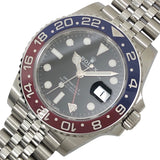 ロレックス ROLEX GMTマスター2 ランダムシリアル 126710BLRO ブラック ジュビリーブレス SS 自動巻き メンズ 腕時計