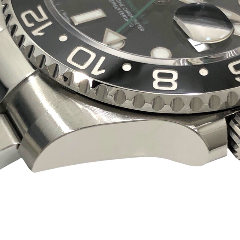 ロレックス ROLEX GMTマスター2 ランダムシリアル 116710LN ブラック SS 自動巻き メンズ 腕時計