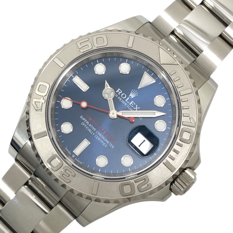 ロレックス ROLEX ヨットマスター40 ランダムシリアル 126622 ブルー PT/SS 自動巻き メンズ 腕時計