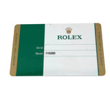 ロレックス ROLEX オイスターパーペチュアル デイト ランダムシリアル 115200 ホワイト SS 自動巻き メンズ 腕時計