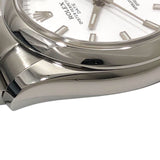 ロレックス ROLEX オイスターパーペチュアル デイト ランダムシリアル 115200 ホワイト SS 自動巻き メンズ 腕時計