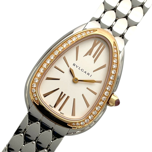 【正規品質保証】 ブルガリ BVLGARI SP33WSPGD セドゥットーリ セルペンティ 時計