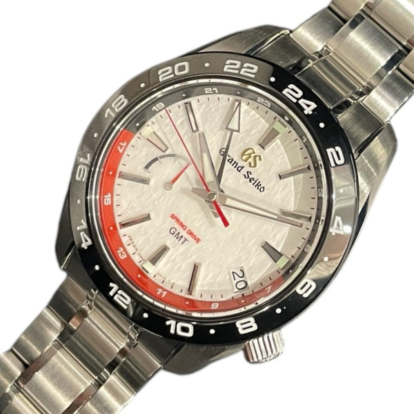 セイコー SEIKO スポーツコレクション スプリングドライブ クロノグラフ GMT SBGE311 ステンレススティール 自動巻き メンズ 腕時計
