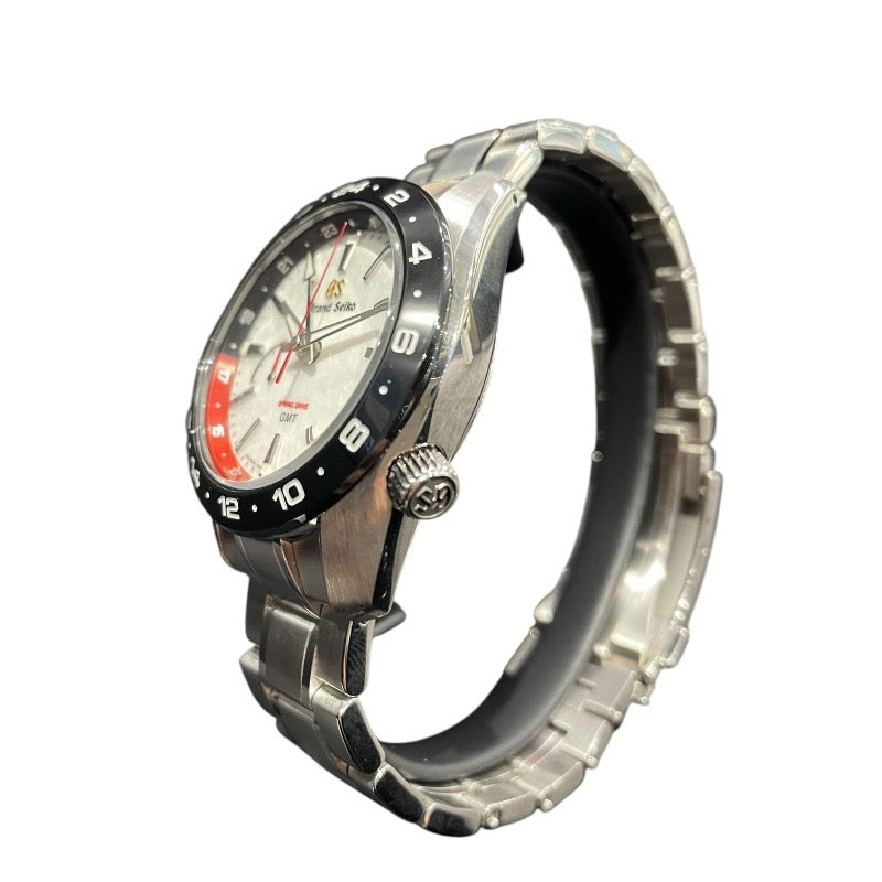 セイコー SEIKO スポーツコレクション スプリングドライブ クロノグラフ GMT SBGE311 ステンレススティール 自動巻き メンズ 腕時計