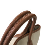 エルメス HERMES ガーデンパーティTPM D刻印 エクリュ/ゴールド シルバー金具 トワル・ネゴンダ レディース トートバッグ
