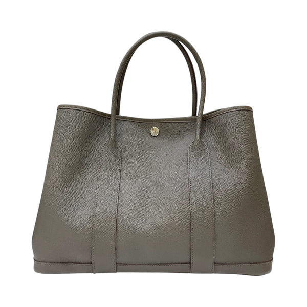 エルメス HERMES ガーデンパーティPM A刻印 エタン シルバー金具 エプソン レディース トートバッグ
