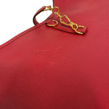 エルメス HERMES トリム31 〇W刻 ルージュカザック ゴールド金具 クシュベル レディース ショルダーバッグ