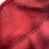 エルメス HERMES トリム31 〇W刻 ルージュカザック ゴールド金具 クシュベル レディース ショルダーバッグ