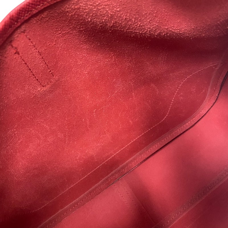 エルメス HERMES トリム31 〇W刻 ルージュカザック ゴールド金具 クシュベル レディース ショルダーバッグ