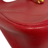 エルメス HERMES トリム31 〇W刻 ルージュカザック ゴールド金具 クシュベル レディース ショルダーバッグ