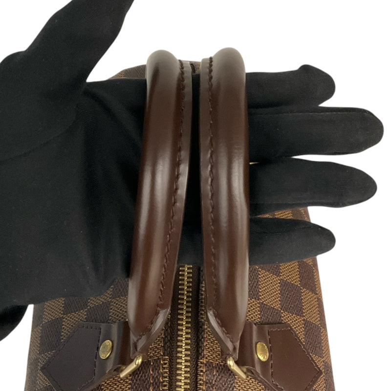 ルイ・ヴィトン LOUIS VUITTON スピーディ25 N41352 ブラウン ダミエ レディース ハンドバッグ
