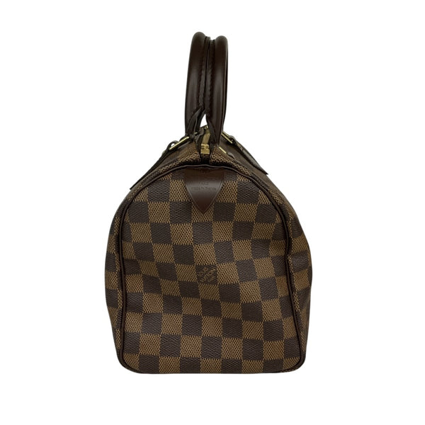 ルイ・ヴィトン LOUIS VUITTON スピーディ25 N41352 ブラウン ダミエ レディース ハンドバッグ