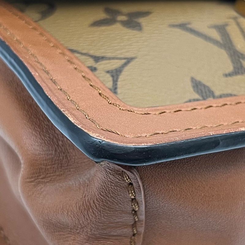 ルイ・ヴィトン LOUIS VUITTON バムバッグ・ドーフィーヌ M44586 モノグラム・リバース レディース ウエストバッグ