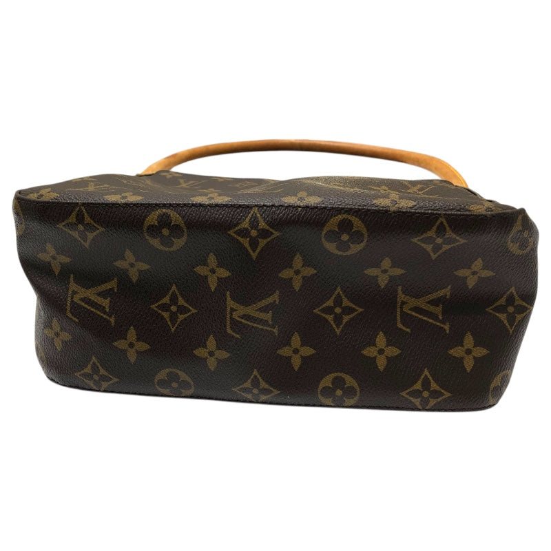 ルイ・ヴィトン LOUIS VUITTON ルーピングMM M51146 モノグラム PVC レザー レディース ハンドバッグ
