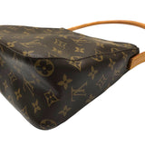 ルイ・ヴィトン LOUIS VUITTON ルーピングMM M51146 モノグラム PVC レザー レディース ハンドバッグ