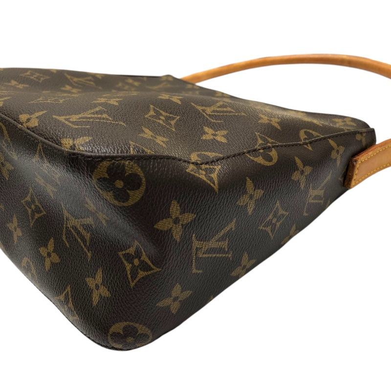 ルイ・ヴィトン LOUIS VUITTON ルーピングMM M51146 モノグラム PVC レザー レディース ハンドバッグ