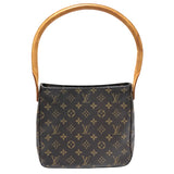 ルイ・ヴィトン LOUIS VUITTON ルーピングMM M51146 モノグラム PVC レザー レディース ハンドバッグ