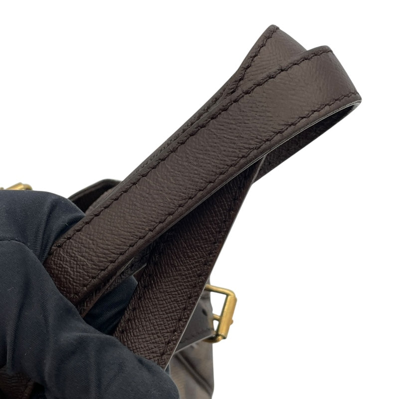 ルイ・ヴィトン LOUIS VUITTON べレムMM M51174 ブラウン ダミエ・エベヌ レディース ショルダーバッグ