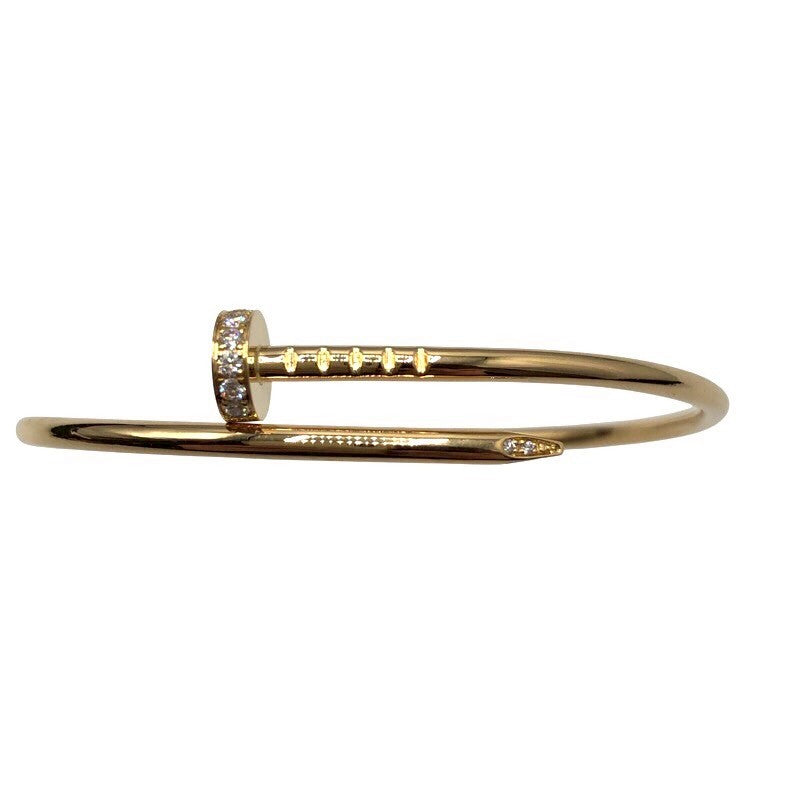 カルティエ Cartier ジュストアンクルSMダイヤブレス K18ゴールド ジュエリー
