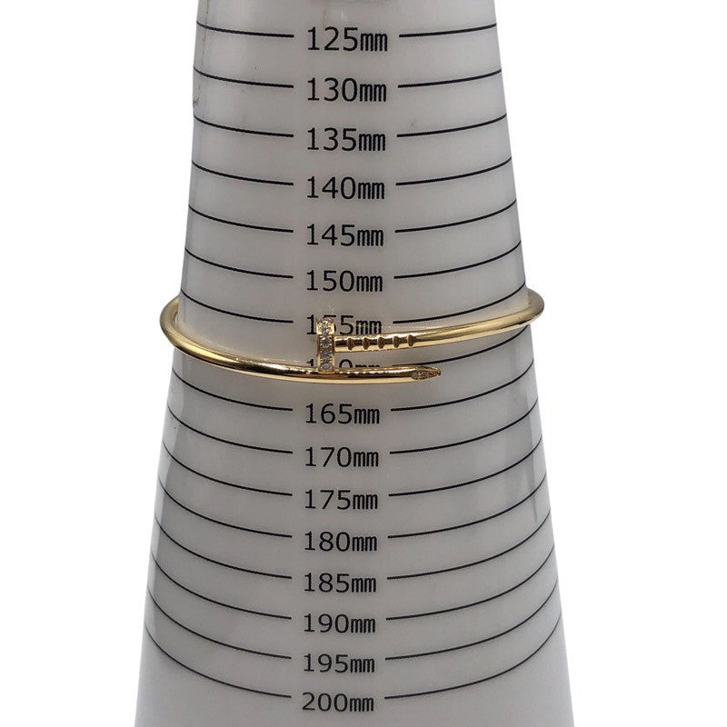 カルティエ Cartier ジュストアンクルSMダイヤブレス K18ゴールド ジュエリー