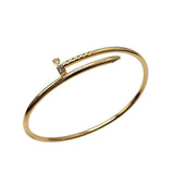 カルティエ Cartier ジュストアンクルSMダイヤブレス K18ゴールド ジュエリー