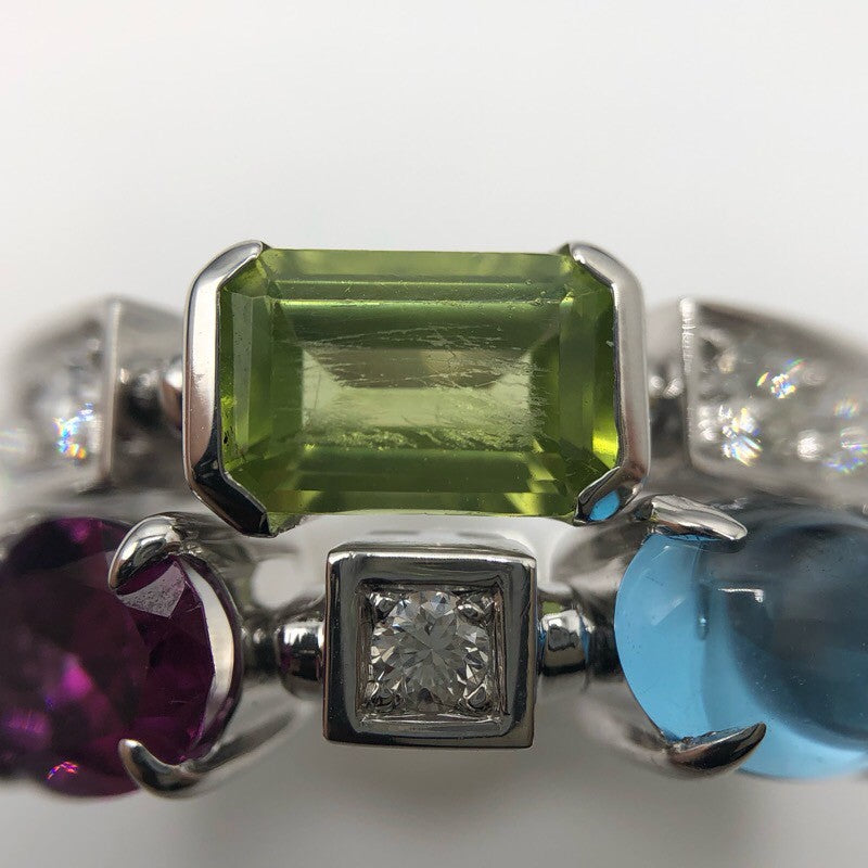 ブルガリ BVLGARI アレグラリング K18ホワイトゴールド ジュエリー