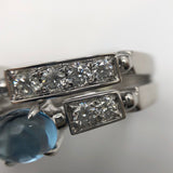 ブルガリ BVLGARI アレグラリング K18ホワイトゴールド ジュエリー