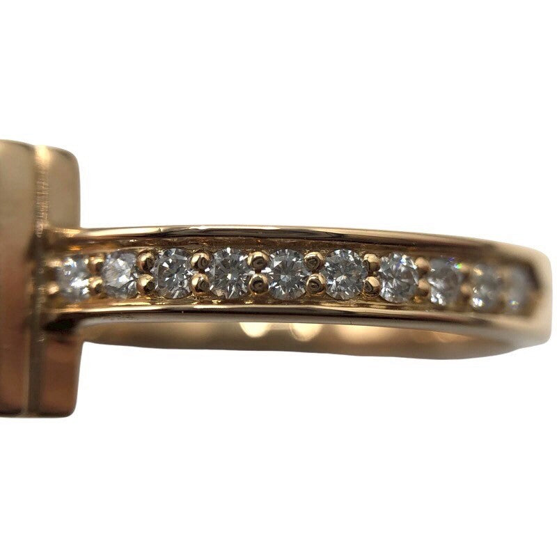 ティファニー TIFFANY＆CO Tワンリング K18ピンクゴールド ジュエリー