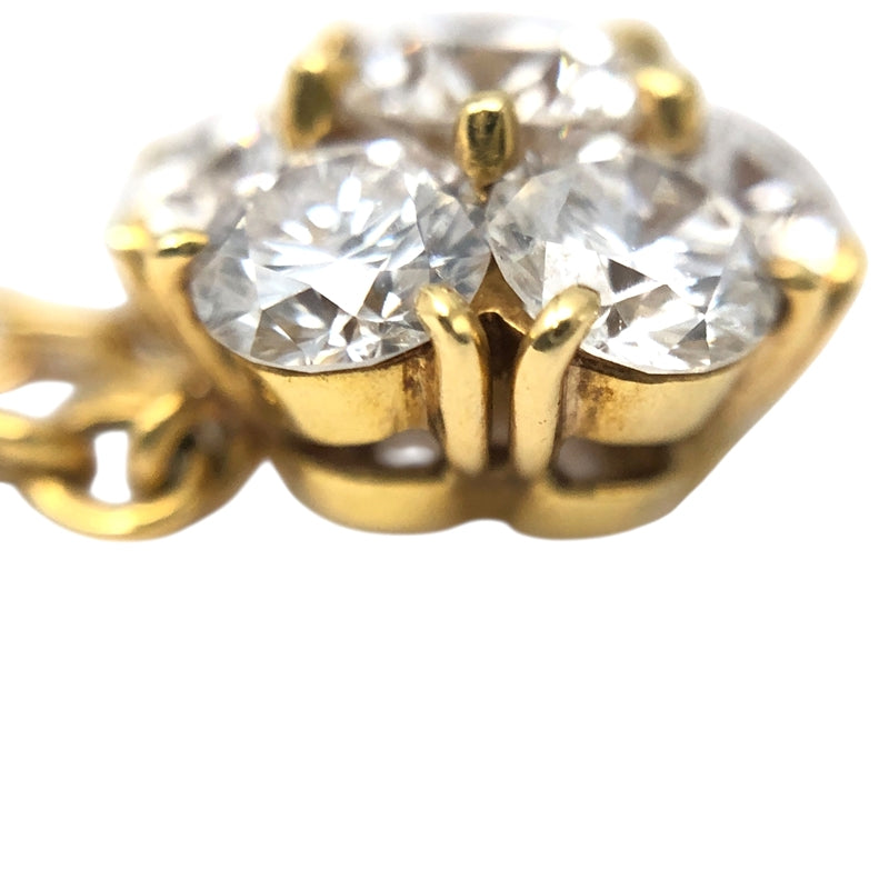 ヴァンクリーフ＆アーペル Van Cleef & Arpels フルーレットネックレス K18YG/ダイヤモンド ジュエリー