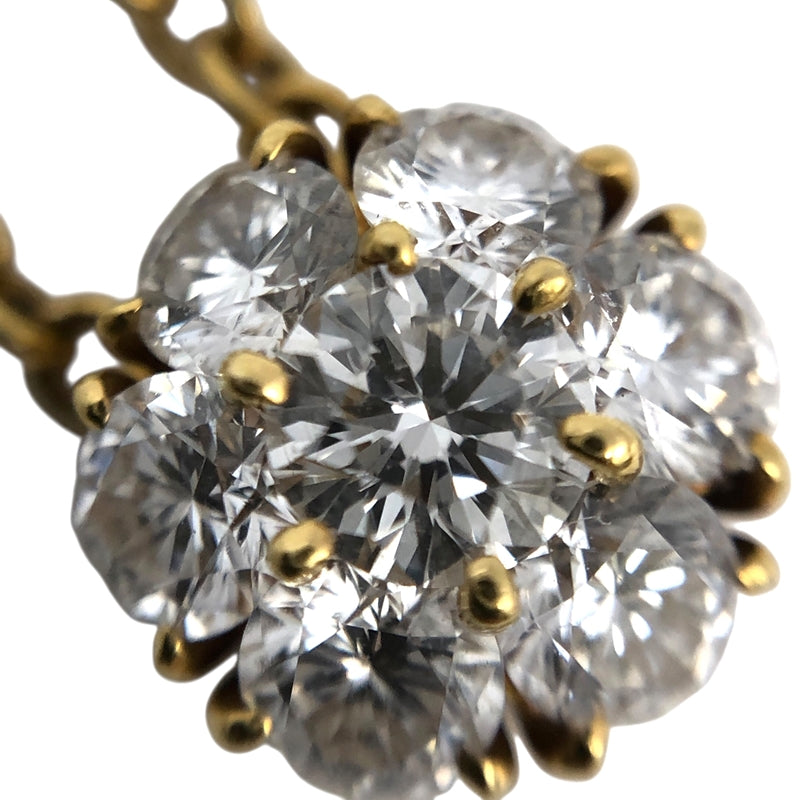 ヴァンクリーフ＆アーペル Van Cleef & Arpels フルーレットネックレス K18YG/ダイヤモンド ジュエリー