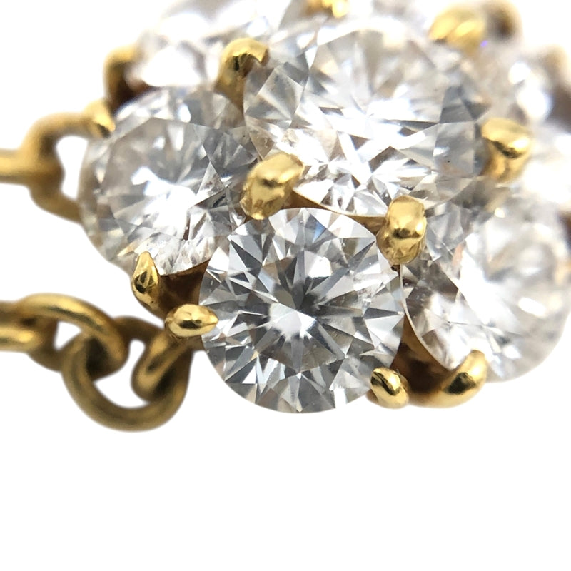 ヴァンクリーフ＆アーペル Van Cleef & Arpels フルーレットネックレス K18YG/ダイヤモンド ジュエリー