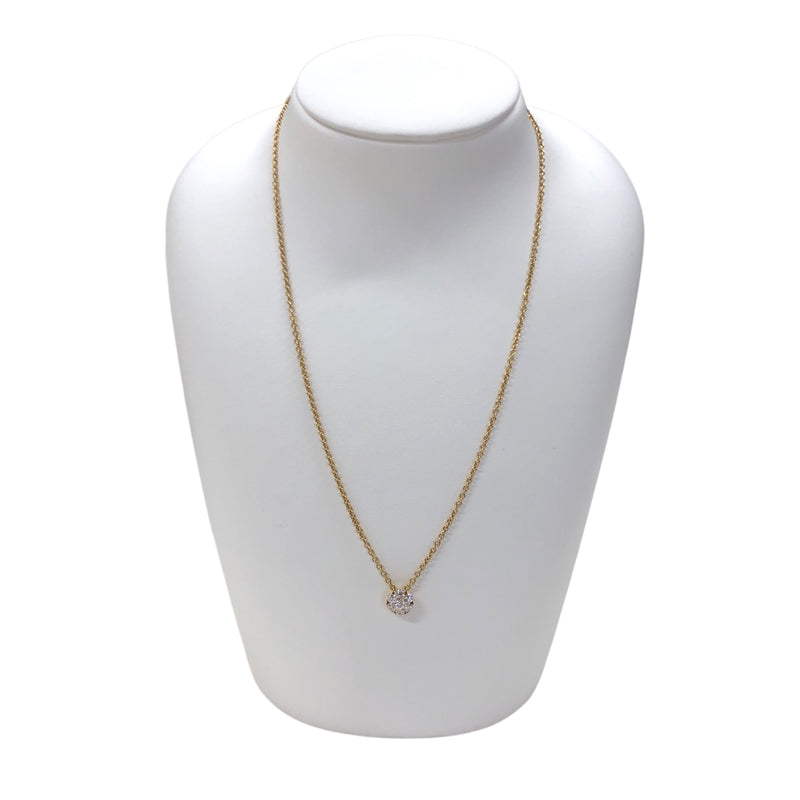 ヴァンクリーフ＆アーペル Van Cleef & Arpels フルーレットネックレス K18YG/ダイヤモンド ジュエリー