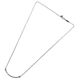 ティファニー TIFFANY＆CO Tスマイルネックレススモール K18WG レディース ネックレス