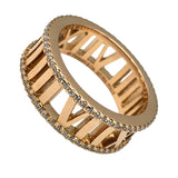 ティファニー TIFFANY＆CO アトラスダイヤリング K18PG/ダイヤモンド ジュエリー