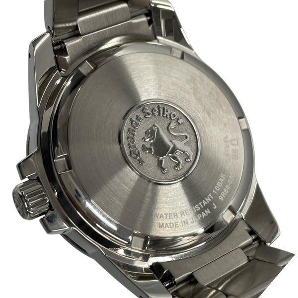 セイコー SEIKO Grand Seiko ヘリテージコレクション スプリングドライブ GMT SBGE209 ホワイト SS 自動巻き メンズ 腕時計