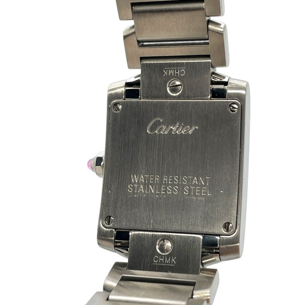 カルティエ Cartier タンクフランセーズSM ピンクシェル W51028Q3 ピンクシェル SS クオーツ レディース 腕時計