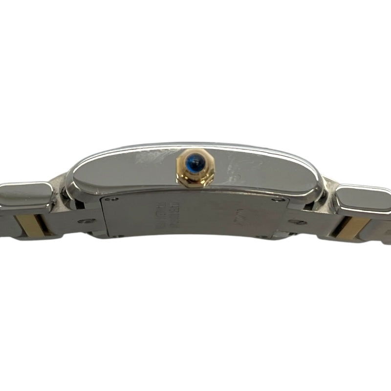 カルティエ Cartier タンクフランセーズ SM W51007Q4 アイボリー YG/SS クオーツ レディース 腕時計