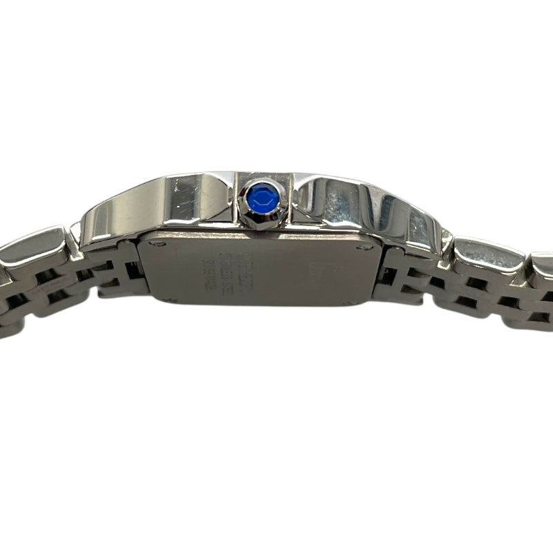 カルティエ Cartier サントス ドゥ モアゼル SM W25064Z5 ホワイト SS クオーツ レディース 腕時計