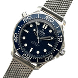 オメガ OMEGA シーマスター ダイバー300M コーアクシャル マスタークロノメーター 210.30.42.20.03.002 ネイビー SS 自動巻き メンズ 腕時計