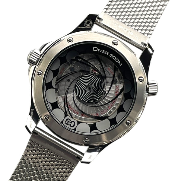 オメガ OMEGA シーマスター ダイバー300M コーアクシャル マスタークロノメーター 210.30.42.20.03.002 ネイビー SS 自動巻き メンズ 腕時計