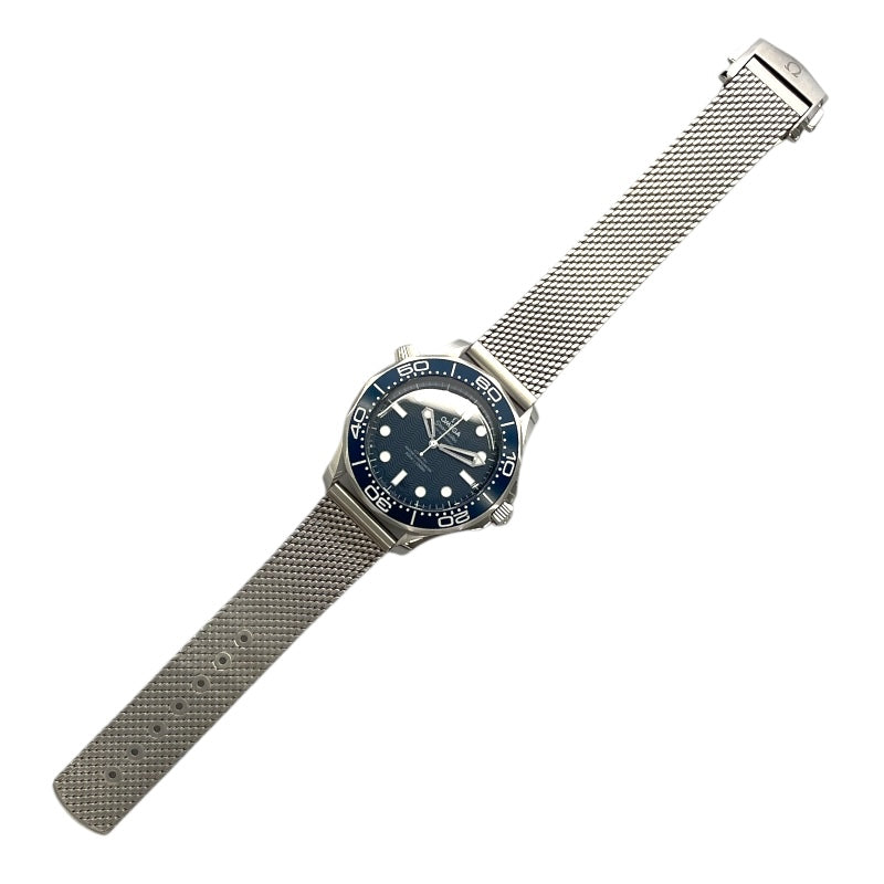 オメガ OMEGA シーマスター ダイバー300M コーアクシャル マスタークロノメーター 210.30.42.20.03.002 ネイビー SS 自動巻き メンズ 腕時計