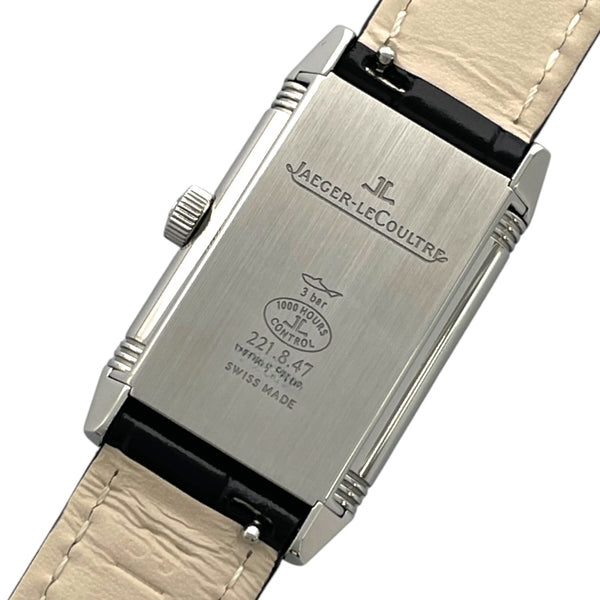 ジャガー・ルクルト JAEGER-LE COULTRE レベルソ クラシック スモール Q2618540 シルバー SS クオーツ レディース 腕時計