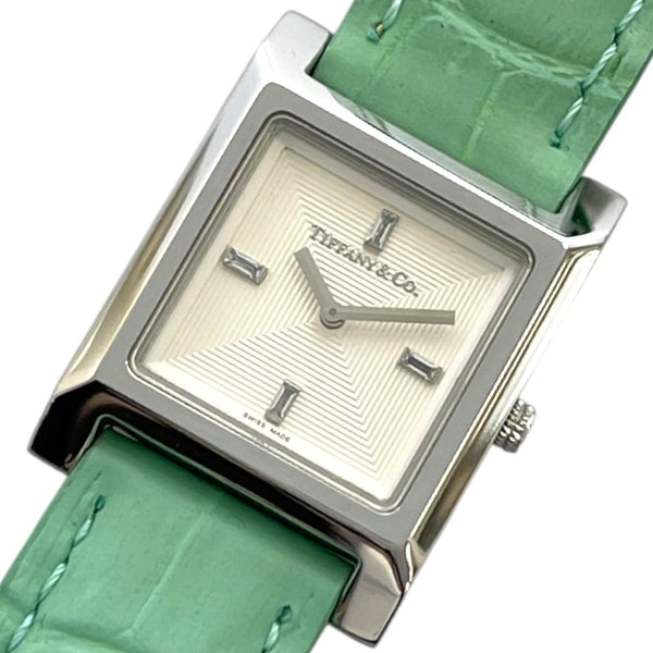 ティファニー TIFFANY＆CO 1837 メイカーズ ホワイト SS クオーツ レディース 腕時計