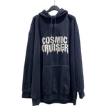 セリーヌ CELINE COSMIC CRUISER スウェットパーカー 2Y685670Q ブラック コットン メンズ パーカー