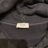 セリーヌ CELINE COSMIC CRUISER スウェットパーカー 2Y685670Q ブラック コットン メンズ パーカー