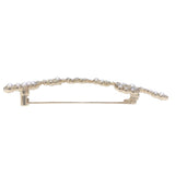 シャネル CHANEL ロゴライントーンパールブローチ AB2806 メタル レディース ブローチ