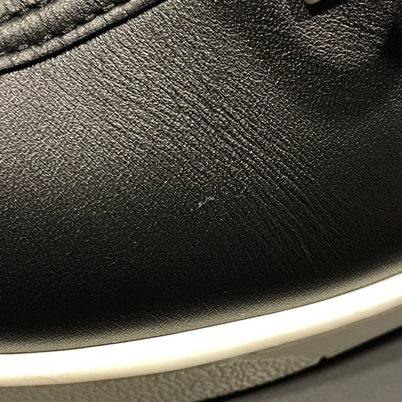 シャネル CHANEL ココマークレザーローカットスニーカー G34145 ブラック レザー メンズ スニーカー