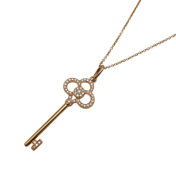 ティファニー TIFFANY＆CO クランキーネックレス K18/ダイヤモンド ジュエリー